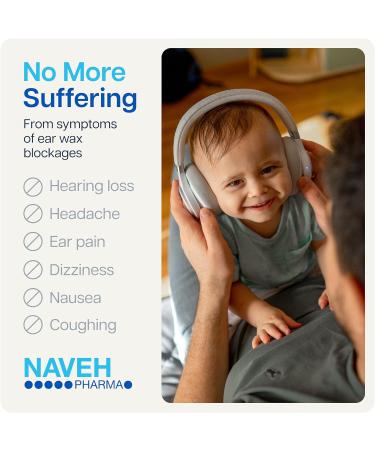 Naveh Pharma Baby Ear Care Bundle: CleanEars Earwax Removal Spray + Otic Guard Ear Infection Spray - Buy Online on GoSupps.com