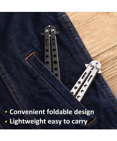 Butterfly Comb Stainless Steel Black Comb for Hair Folding Training Practice Combs Hair Styling Tools Metal Hair Cutting Comb Stainless Steel Practice Butterfly Trainer and Comb Trainer Black(Louis Xvi) - Buy Online on GoSupps.com