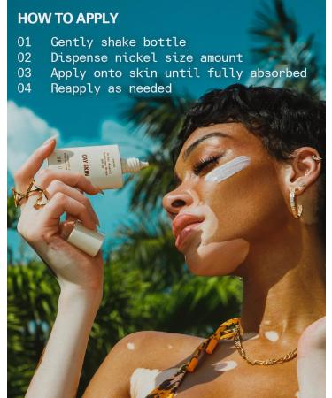 Cay Skin Mo'Bay Mineral Sunscreen Drops SPF 30 Broad Spectrum Face Sunscreen & Makeup Primer w/Sea Moss Lightweight Moisturizing Reef Safe Lotion with Natural Finish for All Skin Types 1.7 oz. 1.69 Ounce (Pack of 1) - Buy Online on GoSupps.com