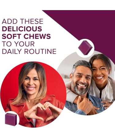 Qunol Beets Chews for Blood Pressure Support 3 in 1 Beets + CoQ10 + Grape Seed Extract Supports Healthy Blood Circulation & Heart Healthy Energy 90 Chews 90 Count (Pack of 1) - Buy Online on GoSupps.com