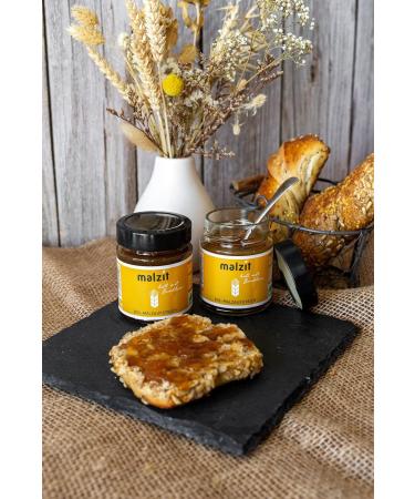 Malzit Organic Vegan Spread - Light Barley Malt 6 x 150g | Low Sugar Alternative to Honey/Jam for Bread & Rolls - Buy Online on GoSupps.com