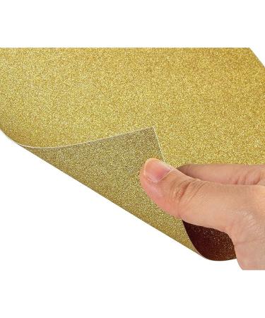 Gold Glitter Paper Cardstock - 24 Sheets, Double-Sided, 250gsm - Ideal for DIY Crafts, Card Making, and Invitations (8 x 12 In) - Buy Online on GoSupps.com