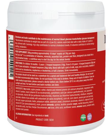 Patrick Holford Get Up and Go with CARBOSLOW - Apple - 300g - Buy Online on GoSupps.com