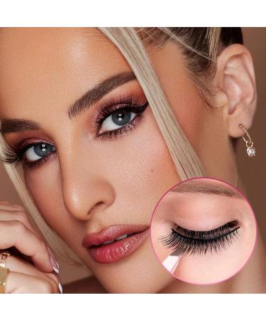 Vordpe 1 Pair Reusable Self-Adhesive Eyelashes No Glue Natural 3D Curling Easy to Wear Waterproof False Eyelashes (Flying) - Buy Online on GoSupps.com