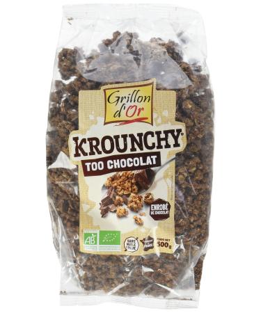 Grillon d'or Krounchy Too Chocolat 500 g - Lot de 3