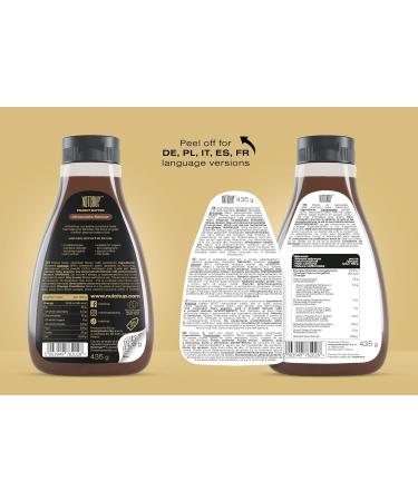 Nutchup | Creamy Peanut Butter in a Squeeze Bottle | Delicious Topping for Pancakes Waffles Ice Cream & More | 435g Chocolate Delight - Shop Now! - Buy Online on GoSupps.com