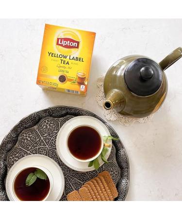 Lipton Yellow Label Tea International Blend 15.8oz - Authentic and Aromatic Tea - Buy Online on GoSupps.com