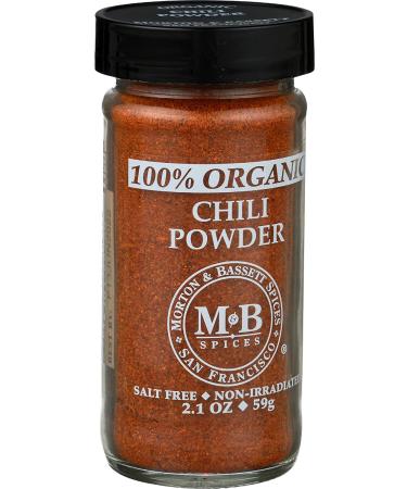 Organic Chili Powder - Morton & Bassett | 2.1 oz - Buy Online on GoSupps.com