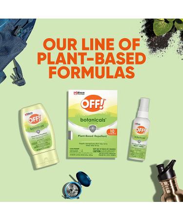 OFF! Botanicals Deet-Free Insect Repellent Spray | Plant-Based Bug & Mosquito Repellent | 4 oz - Buy Online on GoSupps.com