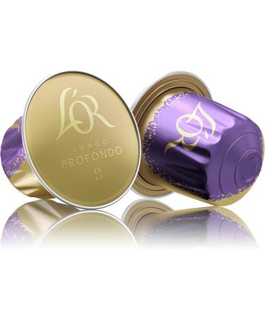  L'Or Espresso L'Or Espresso Lungo Profondo Coffee Intensity 8 Nespresso Compatible 40 Capsules - Buy Online on GoSupps.com