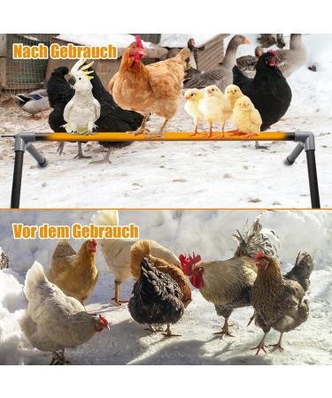 10W Adjustable Chicken Heating Ribs - Thermal Coop Warmer for Birds & Pets | Constant Temperature Breeding Station - Buy Online on GoSupps.com
