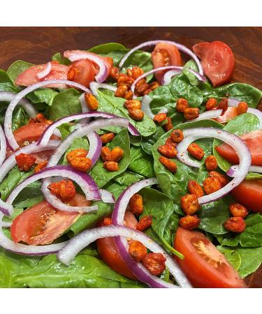 Runnin Wild Foods Chile Lemon Crunchy Corn Kernels 1lb (2x8oz Bags) | Made in USA, Soft Crunch Chili Toasted Roasted Corn Nutz - Buy Online on GoSupps.com