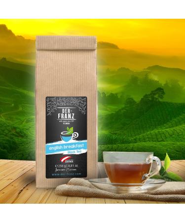 Der-Franz Black Tea English Breakfast Whole Leaf 250g - Buy Online on GoSupps.com