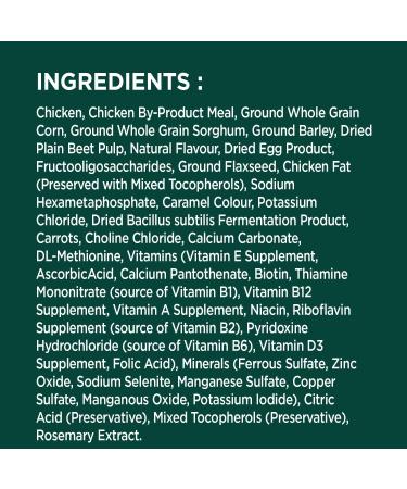 IAMS Advanced Health Dog Food Dry Healthy Digestion Adult Chicken & Whole Grain Recipe 12.2kg (27LB) Bag 12.2 kg (Pack of 1) Dog Food - Buy Online on GoSupps.com