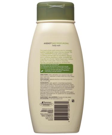 Aveeno Daily Moisturizing Body Wash with Oatmeal 18oz Bottles (Pack of 3) - Buy Online on GoSupps.com