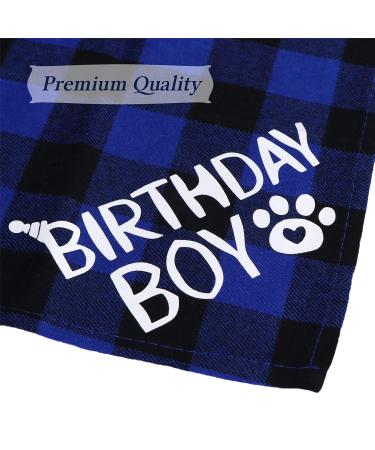 STMK Dog Birthday Party Supplies Dog Birthday Bandana Boy with Birthday Party Number Hat Bowtie Cake Toy Lets Pawty Paw Balloons Dog Happy Birthday Banner for Dog Puppy Birthday Party Supplies Blue - Buy Online on GoSupps.com