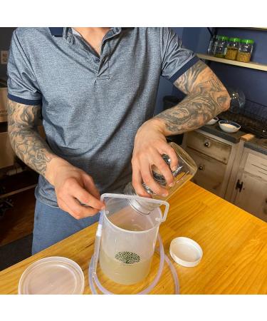 Coffee Enema Kit for Colon Cleansing | Complete Accessories & Organic Detox | Gerson Recommended Enema Bucket Kit - Buy Online on GoSupps.com