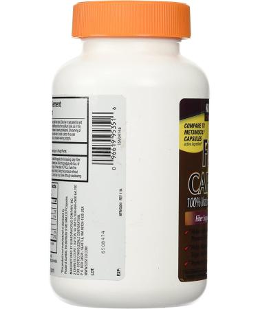 Kirkland Fiber Capsules 360ct for Regularity Fiber Supplement, Compare to Metamucil Capsules 360 Count Pack - Buy Online on GoSupps.com
