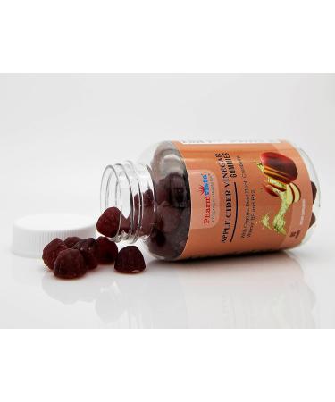 Pharmvista Apple Cider Vinegar Gummies - Energy & Digestive Health Support - Made in USA - 90ct - Buy Online on GoSupps.com