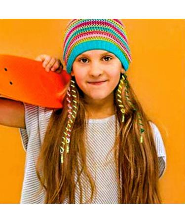 Shop Lattcure 18-Piece Colorful Hair Jewelry Set for Girls | Rhinestone Hair Accessories & DIY Styling for Parties - Buy Online on GoSupps.com