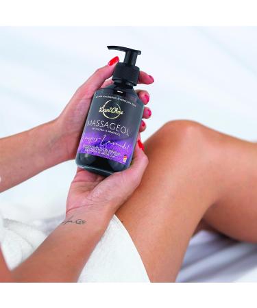Danichou Amyris Lavender Massage Oil 250ml - 100% Vegan Natural Relaxing Fragrance - Deep Relaxation & Well-Being - No Colors or Preservatives - Buy Online on GoSupps.com