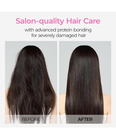 Bondex Protein Bonding Shampoo with Argan Oil | Strengthening Keratin & Peptides | Repair Hair | 13.52 fl.oz | International Shipping Available - Buy Online on GoSupps.com