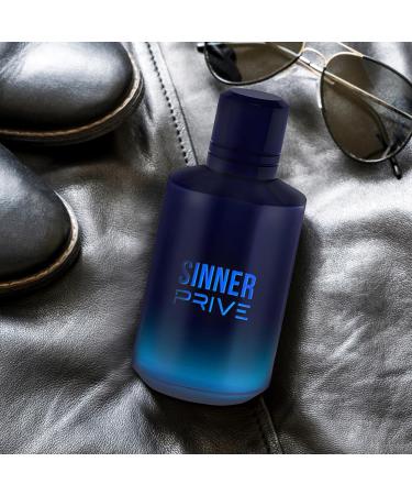 Sinner Sensual Woody Fragrance for Men | Long Lasting Cologne Aromatic Scent Eau de Parfum Natural Spray - Great Holiday Gift 3.4 Fl Oz/100 Ml Sinner P - Buy Online on GoSupps.com