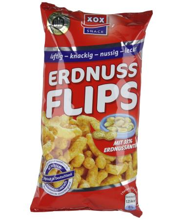 Buy XOX Peanut Flips 10 Pack (10 x 200g) - International Shipping Available | Crunchy Snack Delight - Buy Online on GoSupps.com