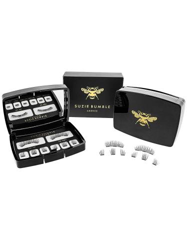 Suzie Bumble Natural Magnetic Eyelashes - No Eyeliner Needed - Magnetic Eye Lashes for a Natural Look - Includes Storage Box - Pesta as Magn ticas - Buy Online on GoSupps.com