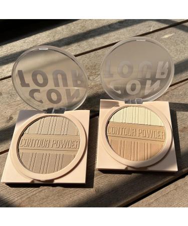 Contour Powder Makeup Palette | Matte Face Sculpting & Shading | Flawless Pressed Bronzer in 02 Grey Brown - International Shipping Available - Buy Online on GoSupps.com