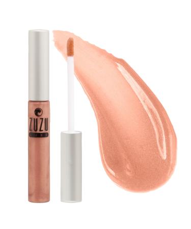 Zuzu Luxe Sheer Gloss (Dolce Vita - Seashell Pink) Non GMO  0.17 oz