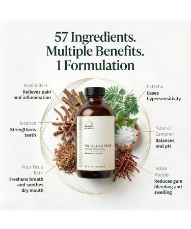 Kerala Ayurveda Arimedadi Thailam Pulling Oil for Teeth & Gums 200 ml | Ayurvedic Oil for Gum Health Bad Breath Mouth Sores & Cavity Support | Herbal Formula for Daily Oral Care - Buy Online on GoSupps.com