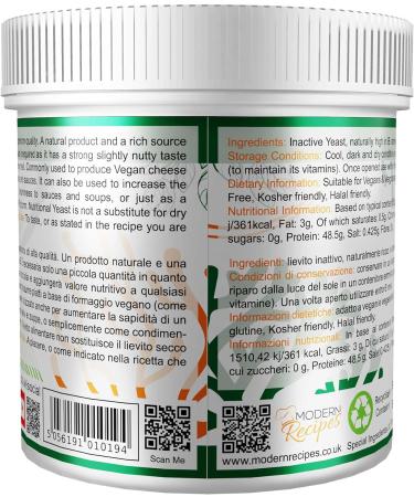 Special Ingredients Nutritional Yeast Flakes 1kg - Premium Quality Vegan Friendly Non GMO Gluten Free - Recyclable Container - Buy Online on GoSupps.com