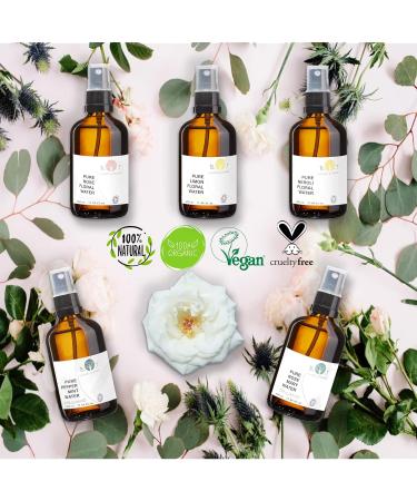 Made in France Organic Rose Water 100 ml Natural Facial Toner AntiAging Moisturizing for Skin & Hair pHregulating 100 Pure & Transparent Made in Europe - Buy Online on GoSupps.com