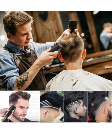 Audoc Professional Full Metal Body Digital Brushless Motor Cordless Hair Trimmer for Men 9000RPM Barber Clipper Hair Trimmer for Salon Mens Hair Clippers with Magnetic Motors - Buy Online on GoSupps.com