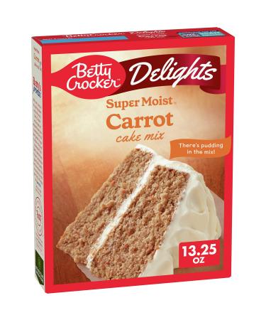 A American Food Mart Betty Crocker Delights Super Moist Carrot Cake Mix 376g (13.25oz) - Buy Online on GoSupps.com