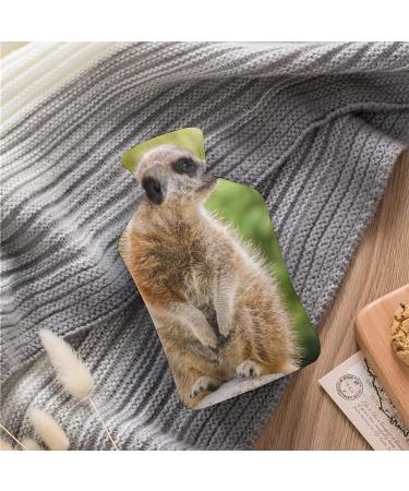 Animal Hot Water Bottle with Plush Cover - Bed Warmer for Adults & Kids | 26.5x15.3cm | Ideal for Comfort & Relief - Buy Online on GoSupps.com