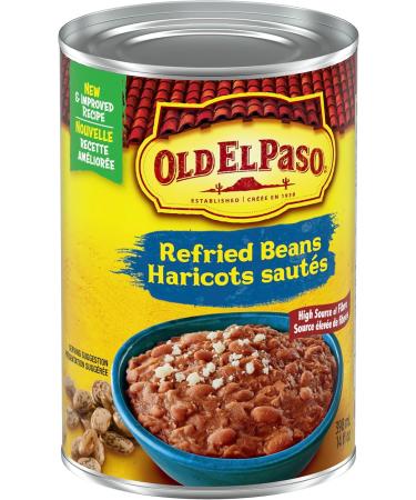 Old El Paso Refried Beans 398 Milliliter Package of Beans 398.00 ml (Pack of 1) - Buy Online on GoSupps.com