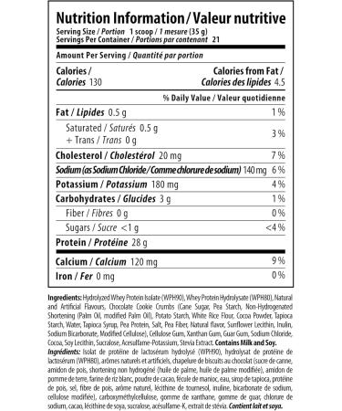 Nutrabolics Hydropure 100% Hydrolyzed Whey Protein Powder Cookies 'N Cream 1.6 Pound Cookies & Cream 726 g (Pack of 1) - Buy Online on GoSupps.com