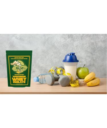 Protein Factory - Unflavored Wisconsin Whey Isolate for Muscle Growth & Recovery 90% Protein Lactose & Fat-Free 27g Protein 75 Servings 6g BCAAs (5 lbs) Unflavored 5 Pound (Pack of 1) - Buy Online on GoSupps.com
