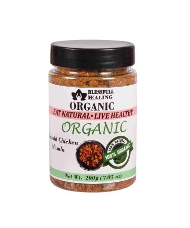 Blessfull Healing Organic Karahi Chicken Masala 200 Gram Airtight Container (Packing May Vary) 200 Gram 7.05 oz