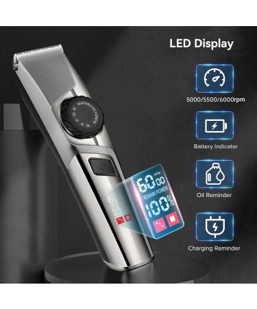 Best Cordless Hair Trimmer for Men - Adjustable Waterproof 3-in-1 Grooming Kit for Professionals & Home Use - Buy Online on GoSupps.com