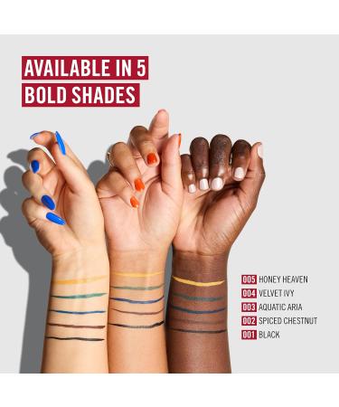  Rimmel Rimmel Wonder'Ink 005 Honey Heaven Eyeliner Precision Eyeliner Matte Eyeliner Matte Finish Highly Pigmented All-Day Wear Waterproof Smudge-Proof 1 ml - Buy Online on GoSupps.com