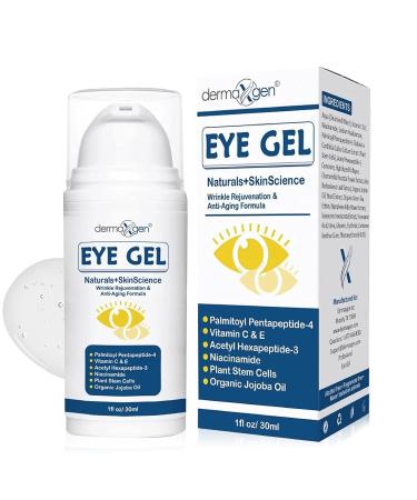 DERMAXGEN Face Lift Cream & Eye Gel Bundle Organic Peptide Skincare with Matrixyl 3000 Plant Stem Cells & Arginine Hydrating Duo for Neck Chest & Under Eyes Smooth Brighten & Refresh Look - Buy Online on GoSupps.com