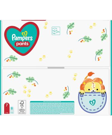 Pampers Pants Size 7 (74 pcs) - Old Version for Boys & Girls | Best International Shipping - Buy Online on GoSupps.com