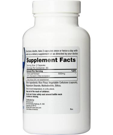 Roex Oleuropein Olive Leaf Vitamins | 180 Count | Dietary Supplements for Healthy Heart & Immune System Boost - Buy Online on GoSupps.com