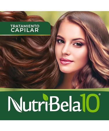Nutribela Hair Mask: Restorative Treatment for Damaged Dry Hair with Avocado, Argan, Collagen, Coconut Oil, Keratin, Aloe Vera, Vitamin E, Shea Butter, Macadamia - Deep Conditioning for Curly Frizzy Hair - Buy Online on GoSupps.com
