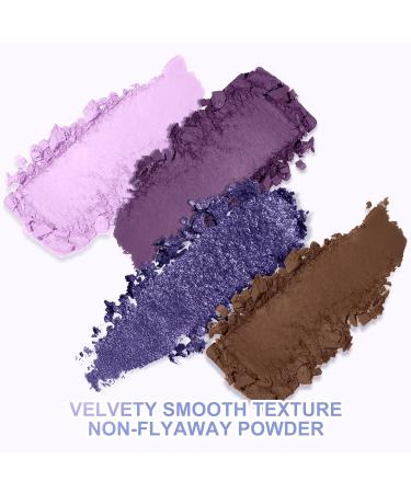 Boobeen Smoky Eyeshadow Palette - 4 Highly Pigmented Matte & Shimmer Shades | Bold Neutral Makeup for Halloween | International Shipping Available - Buy Online on GoSupps.com