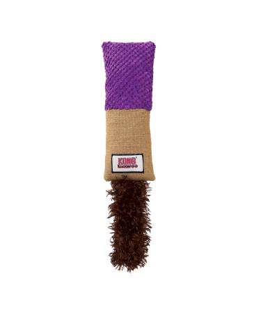 KONG - Kickeroo - Play Enticing Cat Toy North American Premium Catnip (Colours May Vary) - Cuddler Pattern Assorted 1 Count (Pack of 1) - Buy Online on GoSupps.com