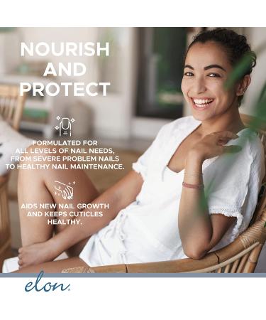 Elon Lanolin-Rich Nail Conditioner 7.5g Jar - Strengthens Nails, Protects Cuticles - Recommended by Dermatologists & Podiatrists - 0.25oz Pack of 1 - Buy Online on GoSupps.com